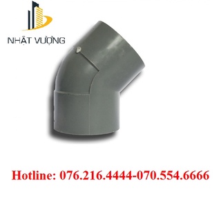 Chếch ống pvc D21 D27 D34 D42 D48