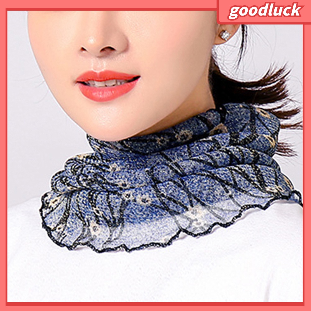 Khăn Choàng Đầu Họa Tiết Hoa Lá Thời Trang Cho Nữ