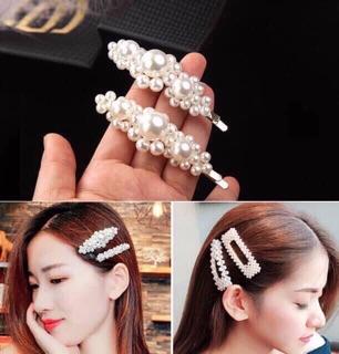 Kẹp tóc Hàn Quốc đính hạt
