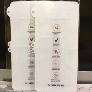 Dán ppf nhám AG chống bám vân tay samsung galaxy S10 5G ( Full mặt sau )