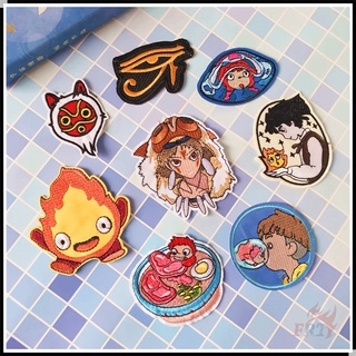 Miếng dán ủi quần áo hình nhân vật phim hoạt hình One Piece