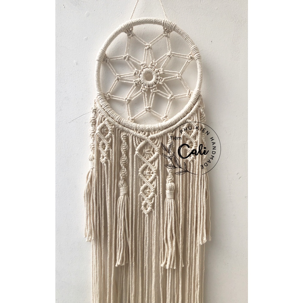 Dreamcatcher Macrame decor trang trí tường nhiều kích thước - Ảnh thật và video