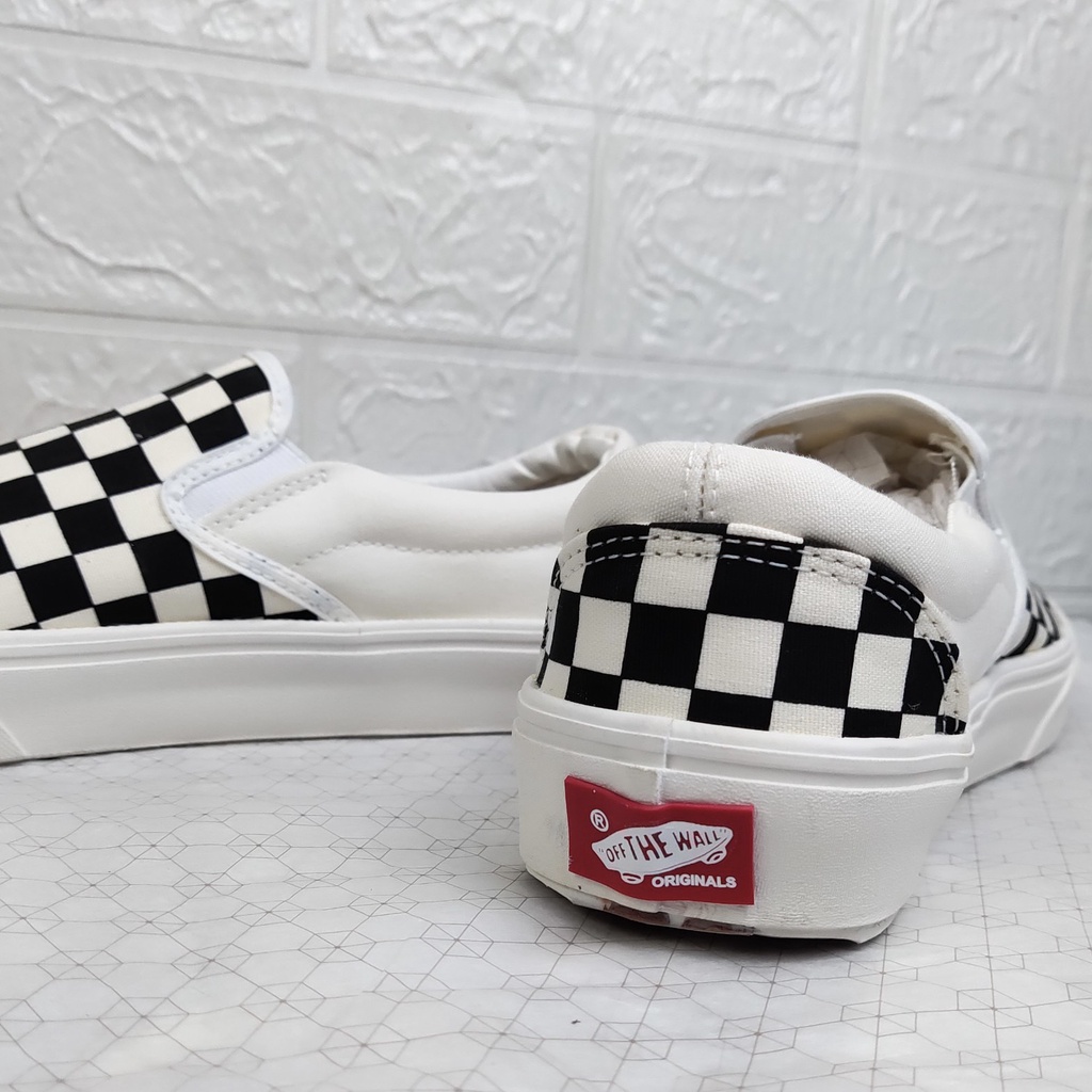 Giày Thể Thao Lười Caro, Slipon Caro Nam Nữ