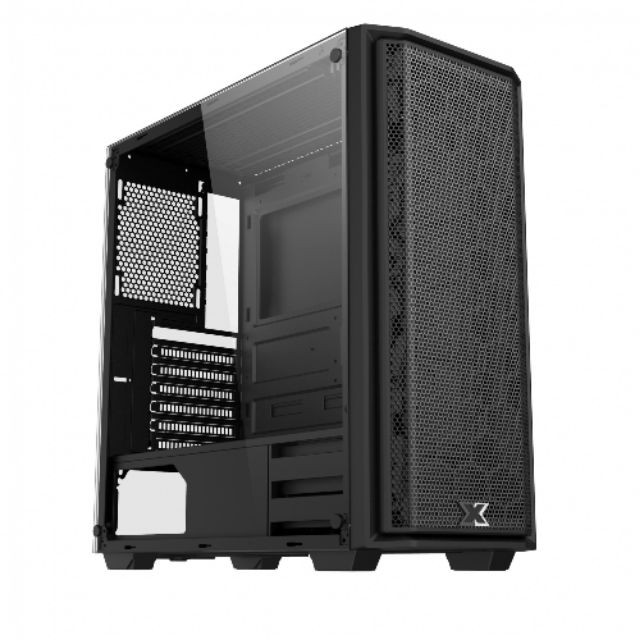 Vỏ Case Xigmatek MerCury (MidTower/Màu Đen/Mặt Lưới) EN43866 Chính hãng Mai Hoàng - hỗ trợ Main E-ATX, ATX, M-ATX, I-ATX