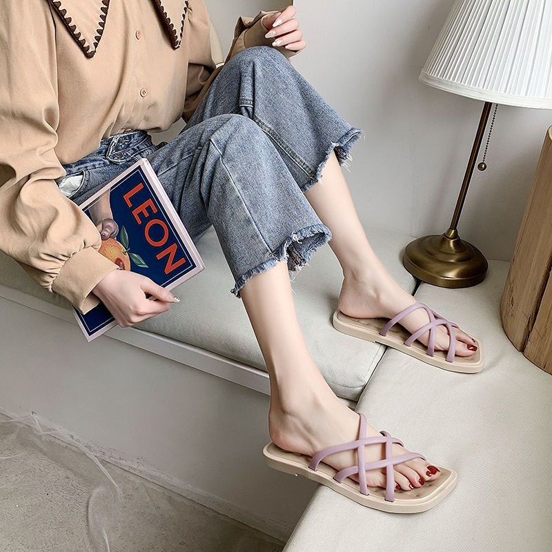 Dép Dây Đi Biển Thời Trang Hot Trend - Giày Dép Dây Nữ Kiểu Dáng Sang Trọng Dễ Phối Trang Phục