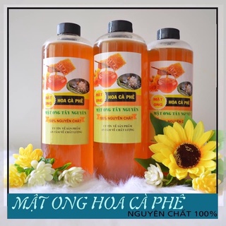 Mật ong hoa cà phê nguyên chất, tinh khiết 100% 1 lít - Rawfood
