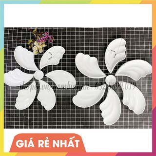 (HOT)Bộ đĩa lá đựng thức ăn hình cánh tiên gốm sứ Bát Tràng!