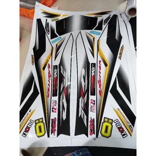 Tem Rời Exciter RC 2010 Trắng Đen