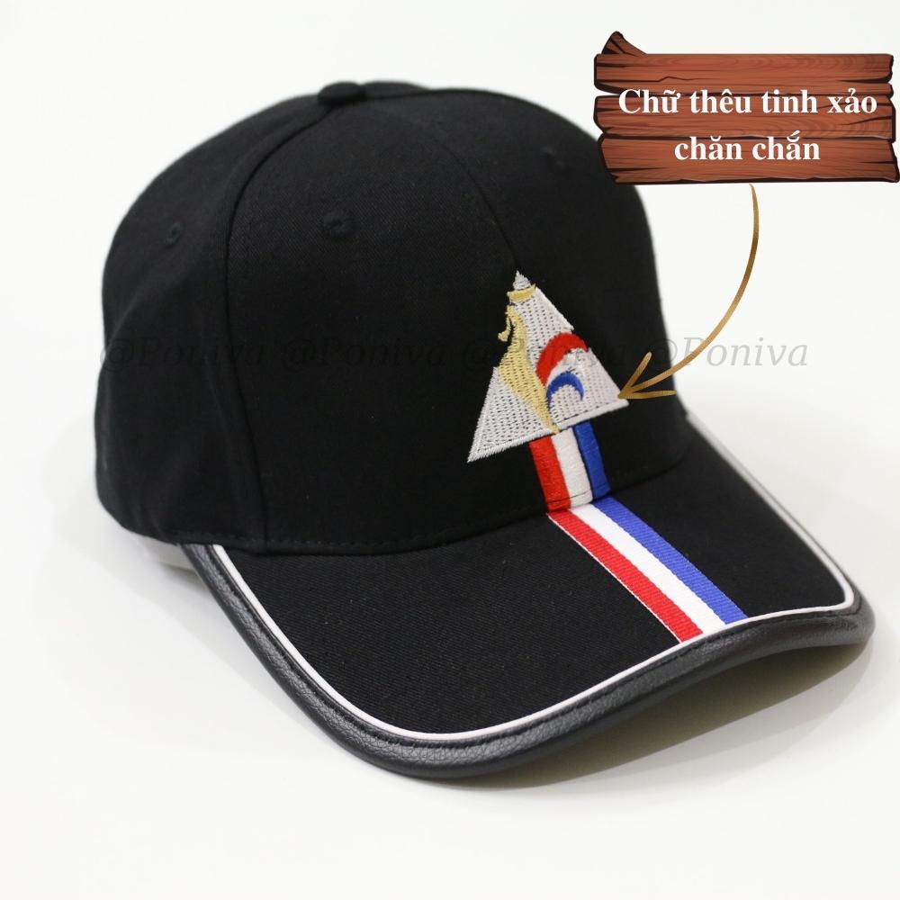 Mũ lưỡi trai ❤️ Nón kết thêu họa tiết gà trống cực ngầu chất kaki cao cấp form unisex Thời trang PONIVA siêu hot