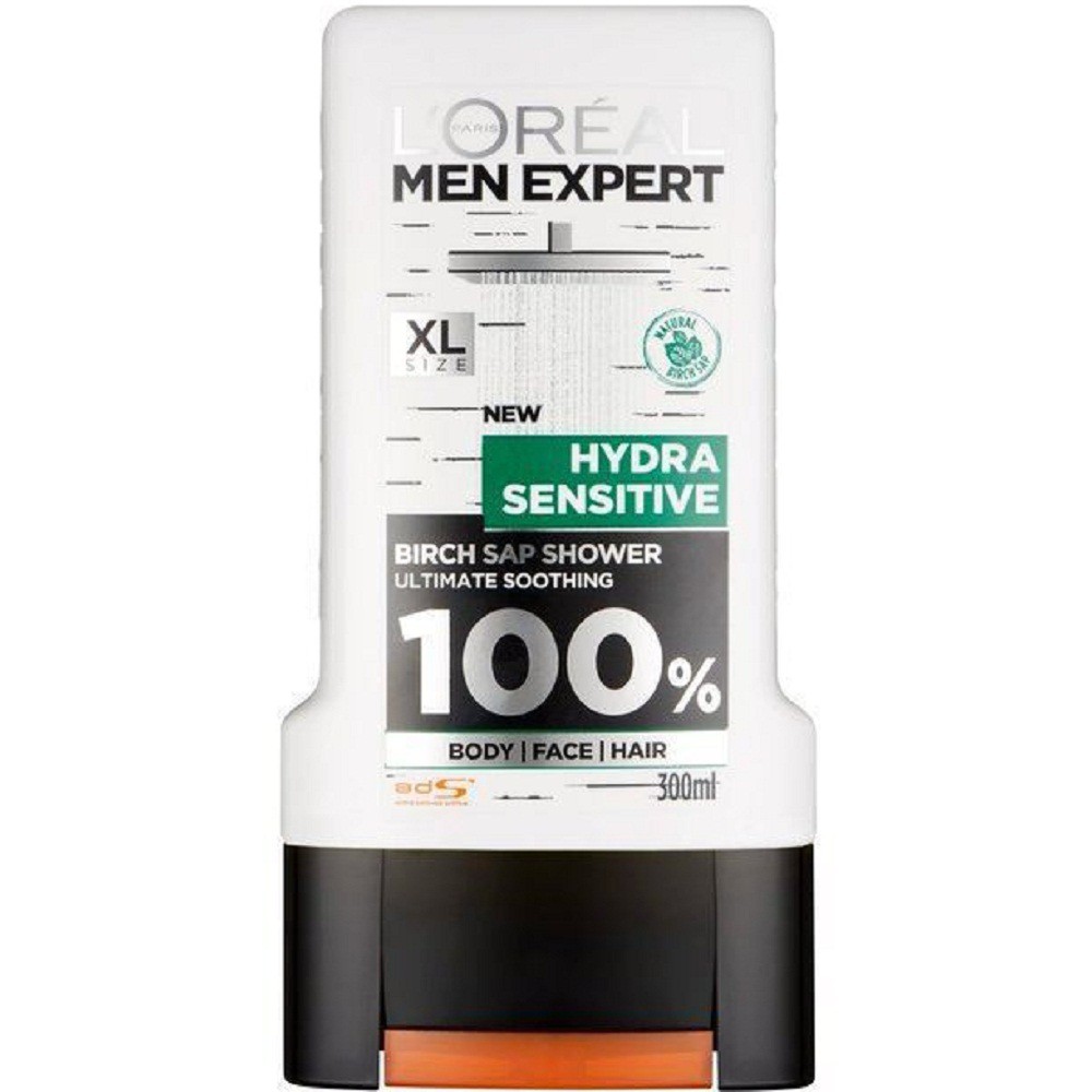 Sữa tắm gội toàn thân Loreal Paris 3in1 for Men 300ml, Hana18 cung cấp hàng 100% chính hãng