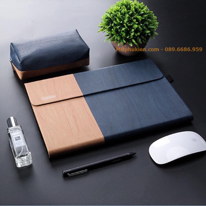 Bao da cao cấp Taikesen cho Surface Pro 4,5,6,7 + Túi phụ kiện M13