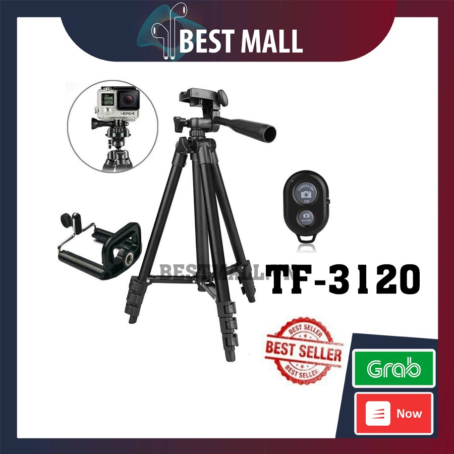 Gậy Chụp Ảnh 3 Chân Tự Sướng Tripod 3120 | TF-3120 và Tripod 3110 | TF-3110