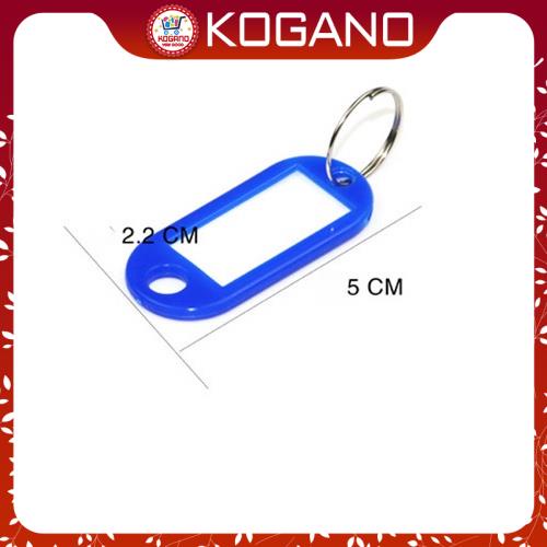 Móc khóa EDC KOGANO móc chìa khóa ghi chú, ghi tên, đánh dấu chìa khóa, vali, balo nhiều màu tiện dụng HG-001115