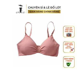Áo Ngực CBTBRA09 Áo Bra CHIC Chất Thun Cotton Gân Tăm Hàng Loại 1 Siêu Thoải Mái Mỏng Nhẹ (Freesize 45-65kg)