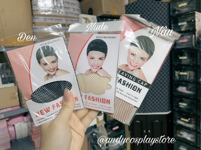 Wig cap đen/nude - Lưới đội tóc giả