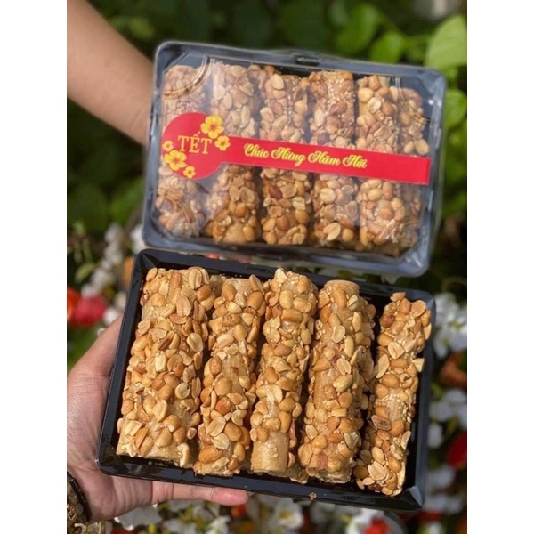 🥜 BÁNH TRÁNG CUỘN ĐẬU PHỘNG 🥜