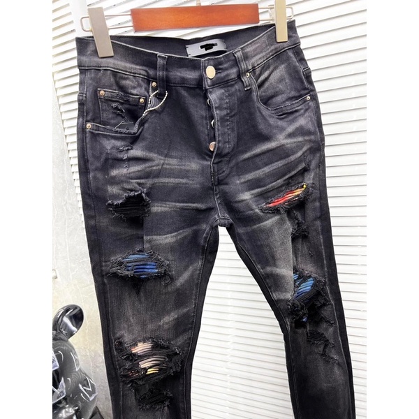 Quần Biker Siêu Cấp Vá Màu Cao Cấp