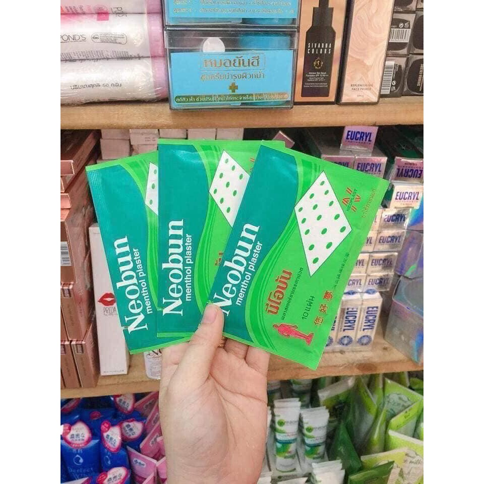 Miếng cao dán giảm đau Neobun Thái Lan