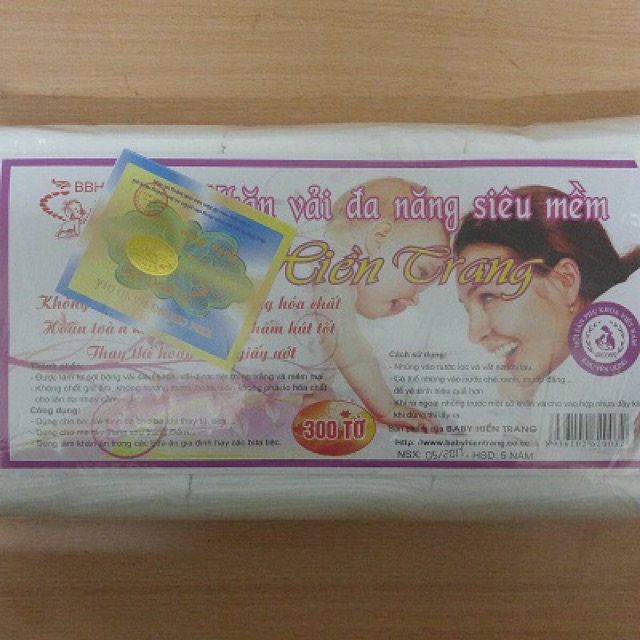 Khăn ướt baby hiền trang