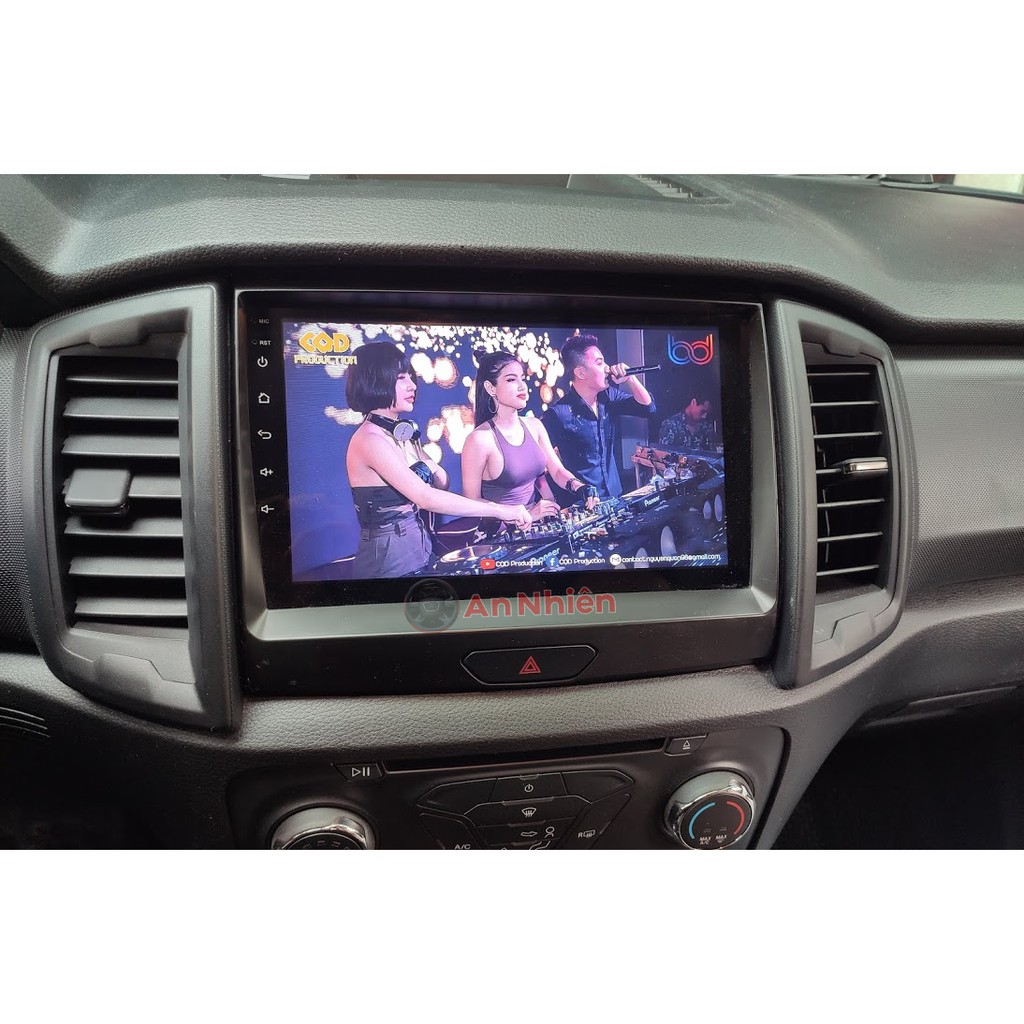 Màn Hình 9 inch Cho Xe FORD RANGER,EVEREST 2015-2020 - Đầu DVD Android Tiếng Việt Kèm Mặt Dưỡng RANGER,EVEREST