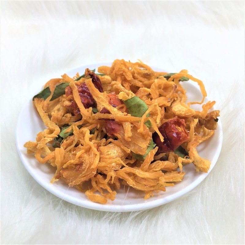 [Mã GROXUAN1 giảm 8% đơn 150K] Khô Gà Lá Chanh 250g, Khô Gà Xé Sợi To Cay Vừa, Đồ Ăn Vặt Nhà Sóc Ngon Bổ Rẻ Sạch | BigBuy360 - bigbuy360.vn