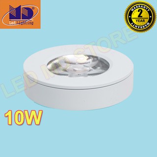 Đèn led cob ốp tủ vỏ trắng 10w