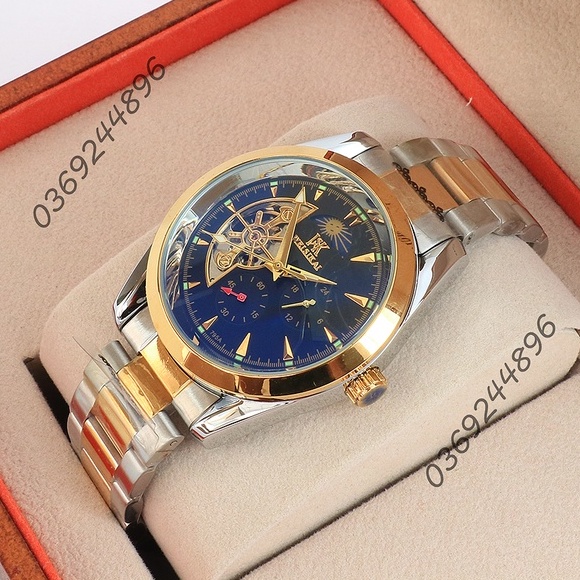 Đồng hồ nam Weisikai cơ tự động với kiểu dáng trẻ trung sang trọng, chạy tự động vĩnh viễn cực tiện lợi