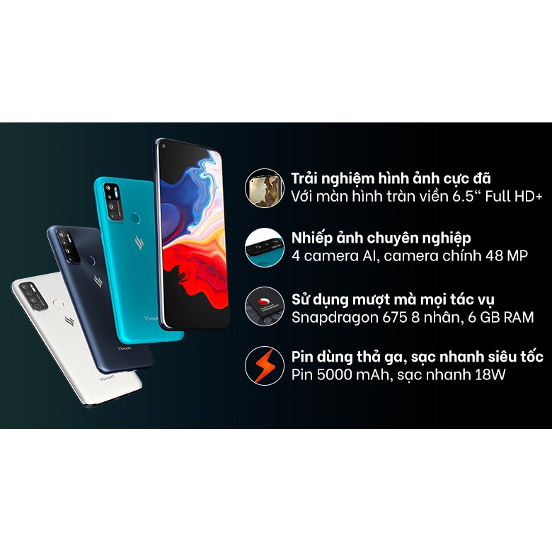 Điện thoại Vsmart Live 4 (6Gb/64Gb) - Hàng Chính Hãng Mới 100% ! | BigBuy360 - bigbuy360.vn