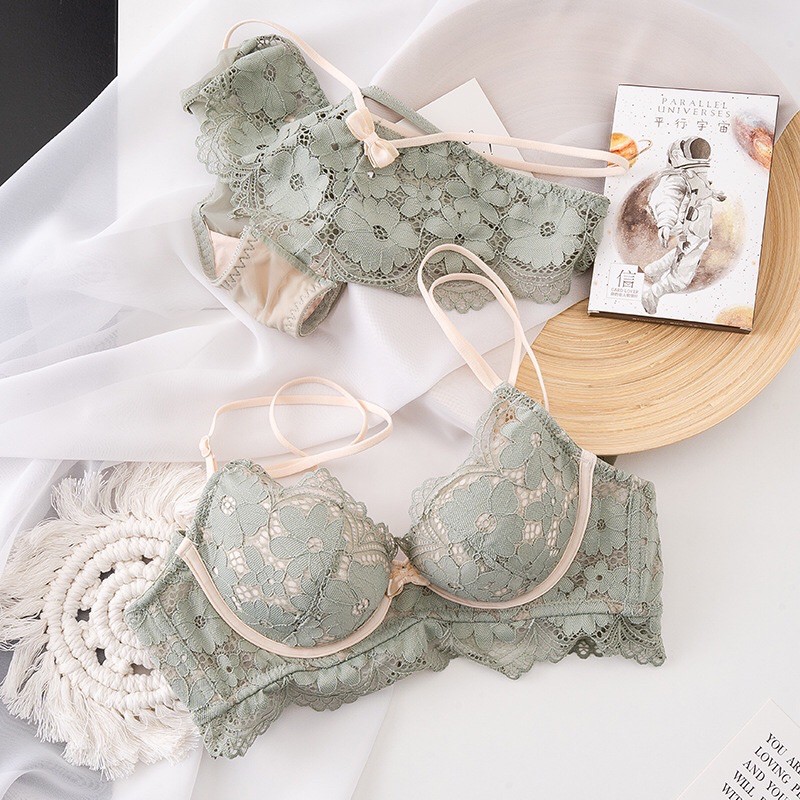 Bộ Lót Nâng Ngực Siêu Mềm Có Đệm Nâng Ngực Tháo Dời SET7076 | BigBuy360 - bigbuy360.vn