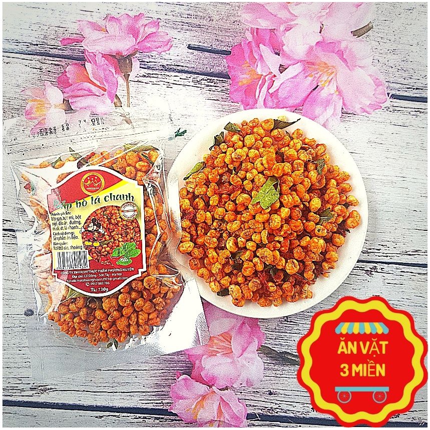 Bắp Rim Bò Tỏi Ớt Lá Chanh Phương Huyền Food gói 130gr