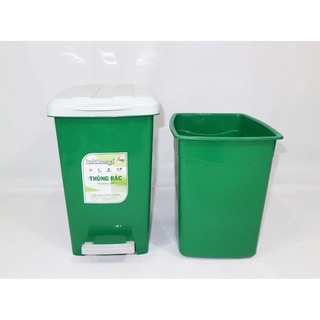 [Giá sốc] Thùng Rác Đạp Chân 12 Lít Kokomega