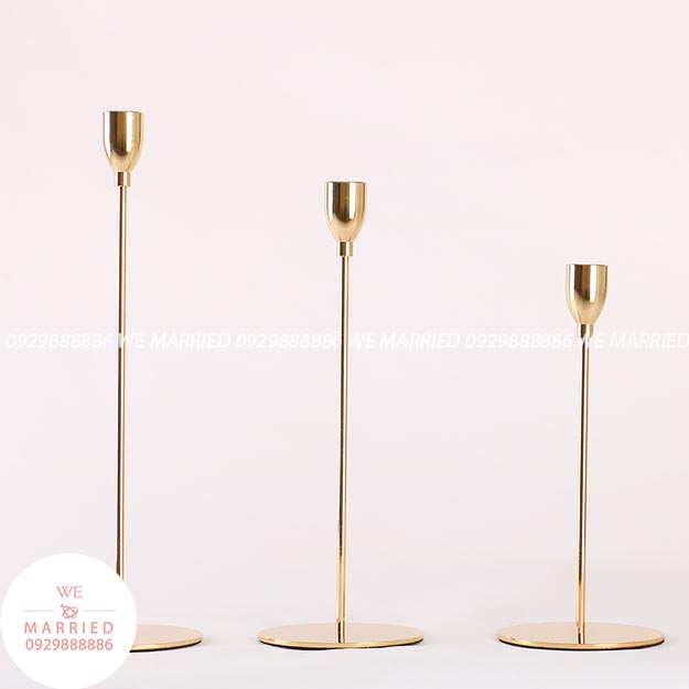 Bộ 3 Chân Nến Trang Trí - CN055