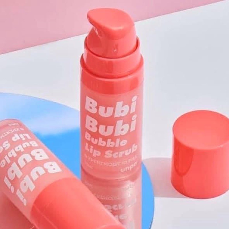 [Mới 2021] Gel tẩy da chết môi Unpa Bubi Bubi Bubble Lip Scrub