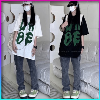 Áo thun phông freesize tay lỡ form rộng áo phông nữ unisex dr be
