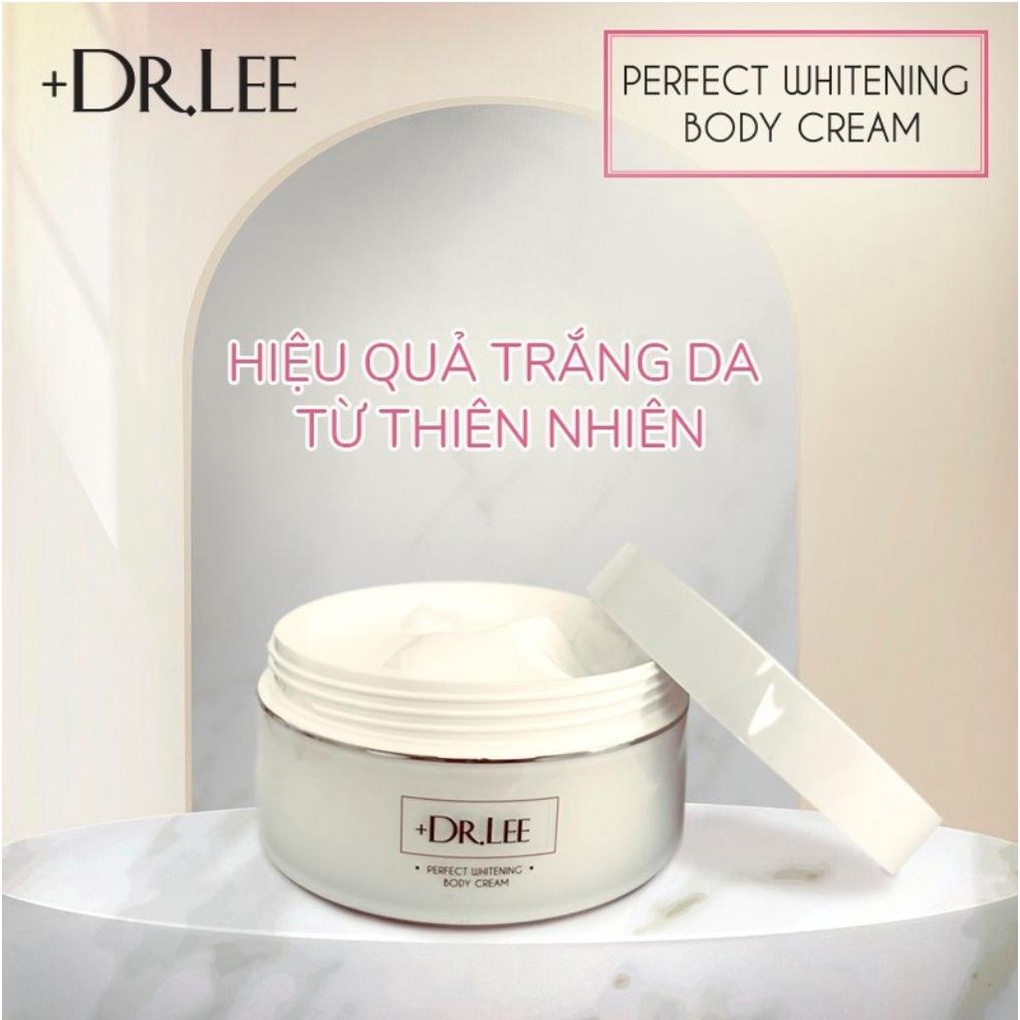 Kem body trắng da dưỡng ẩm phân tử nước Perfect whitening Body Cream +Dr.Lee 200g-HÀNG CHÍNH HÃNG