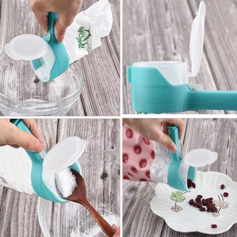 Kẹp đóng kín túi thức ăn XIAODUOJIAJU bằng nhựa tiện dụng cho nhà bếp