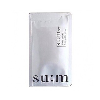 (1 miếng)Mặt Nạ Sủi Bọt Thải Độc SUM Trắng (da khô & hỗn hợp) (nấm rơm shop)