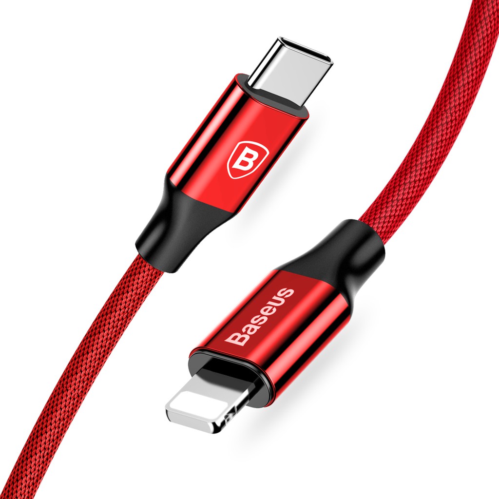 Cáp sạc Baseus Yiven New Series và truyền dữ liệu Type C - Lightning cho iPhone / iPad dài 1m