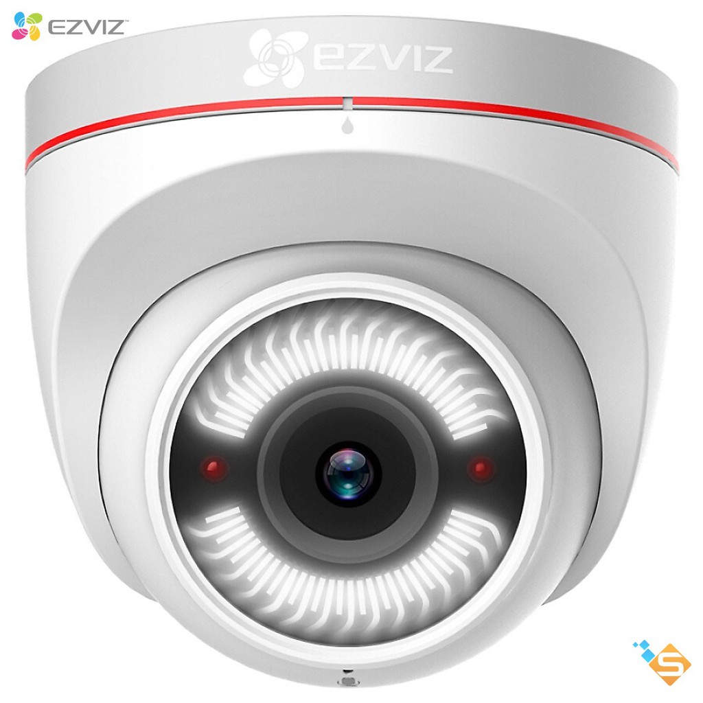 Camera Bán Cầu WiFi EZVIZ C4W 2MP Full-HD - Sản Phẩm Cao Cấp Của HIKVISION - Bảo Hành Chính Hãng 2 Năm