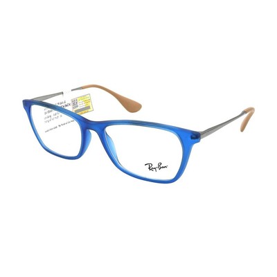 (Hàng chính hãng) Gọng kính nam nữ Rayban RB7053F 5524 (54-17-140) màu sắc thời trang, thiết kế dễ đeo bảo vệ mắt
