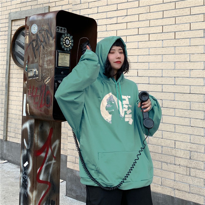 Sale 70% Áo hoodie tay dài phong cách Hàn Quốc thời trang cho nữ, Giá gốc 193,000 đ - 28C10 | BigBuy360 - bigbuy360.vn