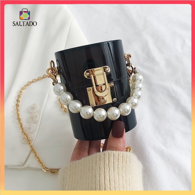 Túi đeo chéo mini trong suốt độc đáo thời trang dành cho nữ