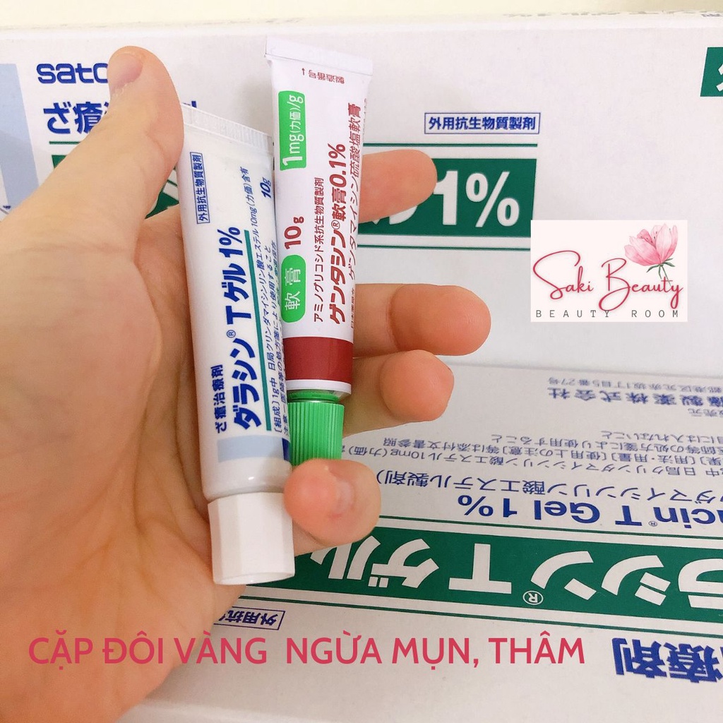 Gel giảm thâm ngừa mụn Sato Saki beauty Nhật Bản 10g | BigBuy360 - bigbuy360.vn
