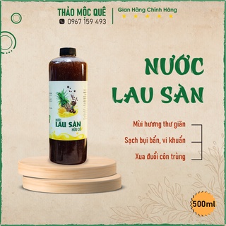 Nước Lau Sàn Hữu Cơ Bồ Hòn - đuổi côn trùng, làm sạch vết bẩn, khử mùi hôi chai 500ml