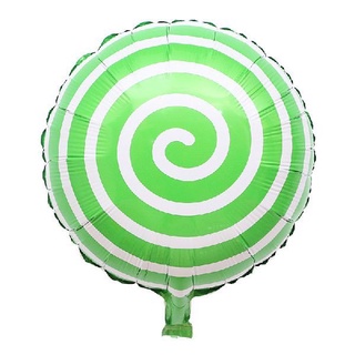 Bong bóng cây kẹo màu xanh lá green candy for Patrick's day ptd32