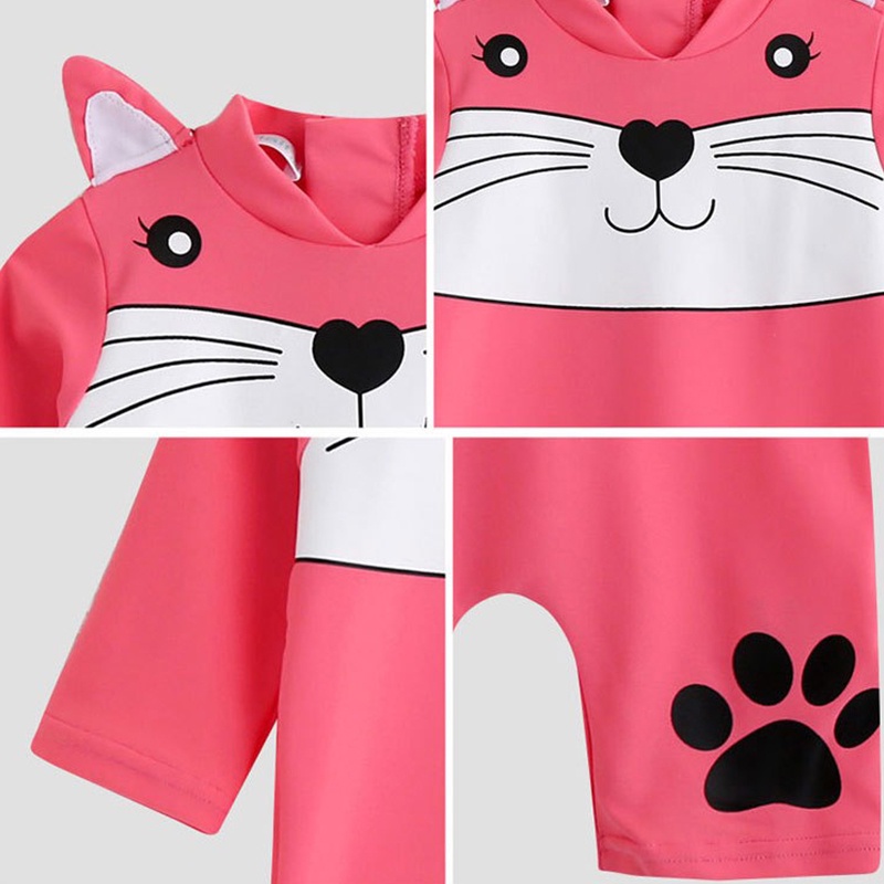 Bộ Đồ Bơi Tay Dài Chống Nắng Cho Bé 1-3 Tuổi