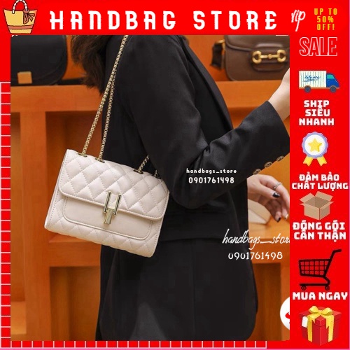 ❤️𝙁𝙍𝙀𝙀𝙎𝙃𝙄𝙋❤️ Túi Xách Nữ 🧰 FREE SHIP🧰 Túi Đeo Chéo Hoạ Tiết Trám Kết Hợp Dây Xích Đồng NHẬN SỈ TOÀN QUỐC