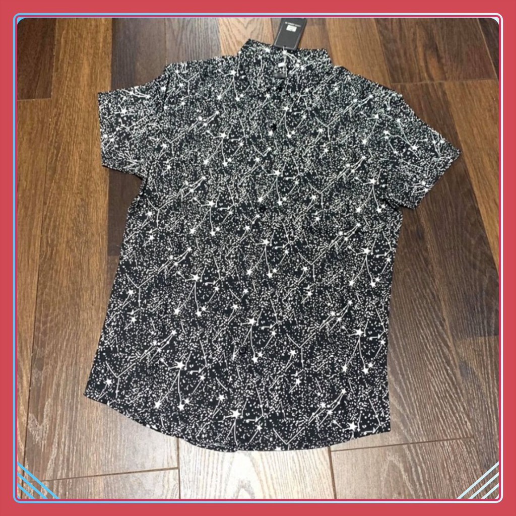 SALE 10.10 . 🔥 | HOT | ĐỈNH CAO THỜI TRANG |_ ÁO SƠ MI CỘC TAY HÌNH NGÔI SAO __ 🌺 . . . ⇼ new * : ♡ ' .