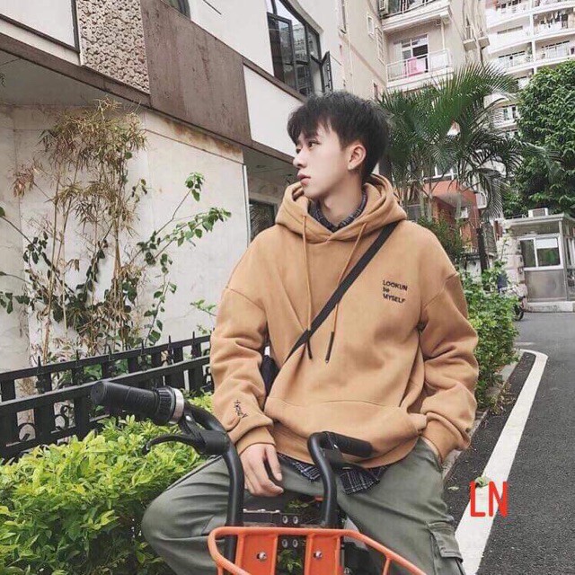 [FREESHIP ĐƠN TỪ 50K] Áo hoodie Lookun in ngực LNG1019