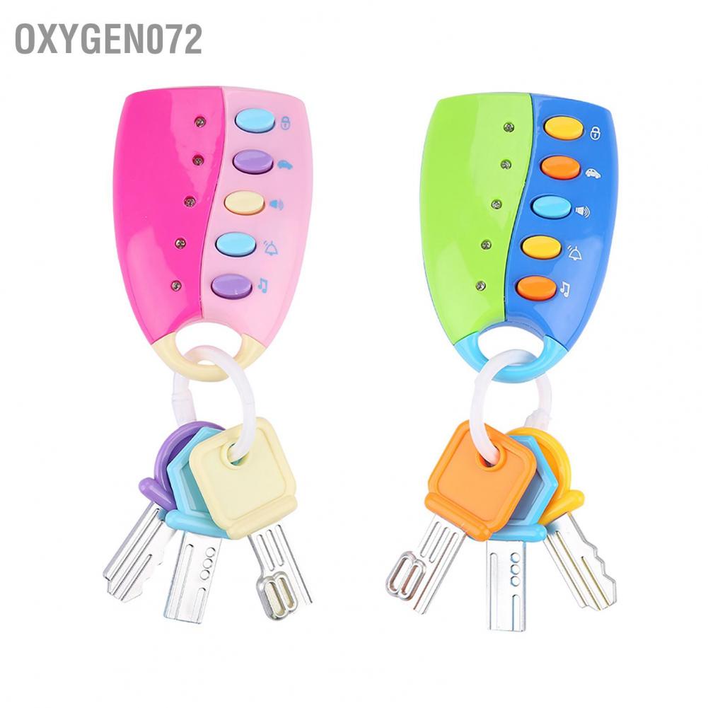 Oxygen072 Baby Toy Smart Key Remote Car Control Musical Pretend Play for Kids Education Toys
